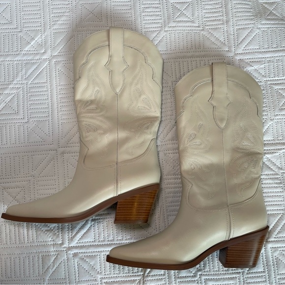 Bibi Lou Anthropologie Western Boots Size 39 - Picture 8 of 10